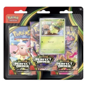 Perfect Order Chikorita 3 packs Blister